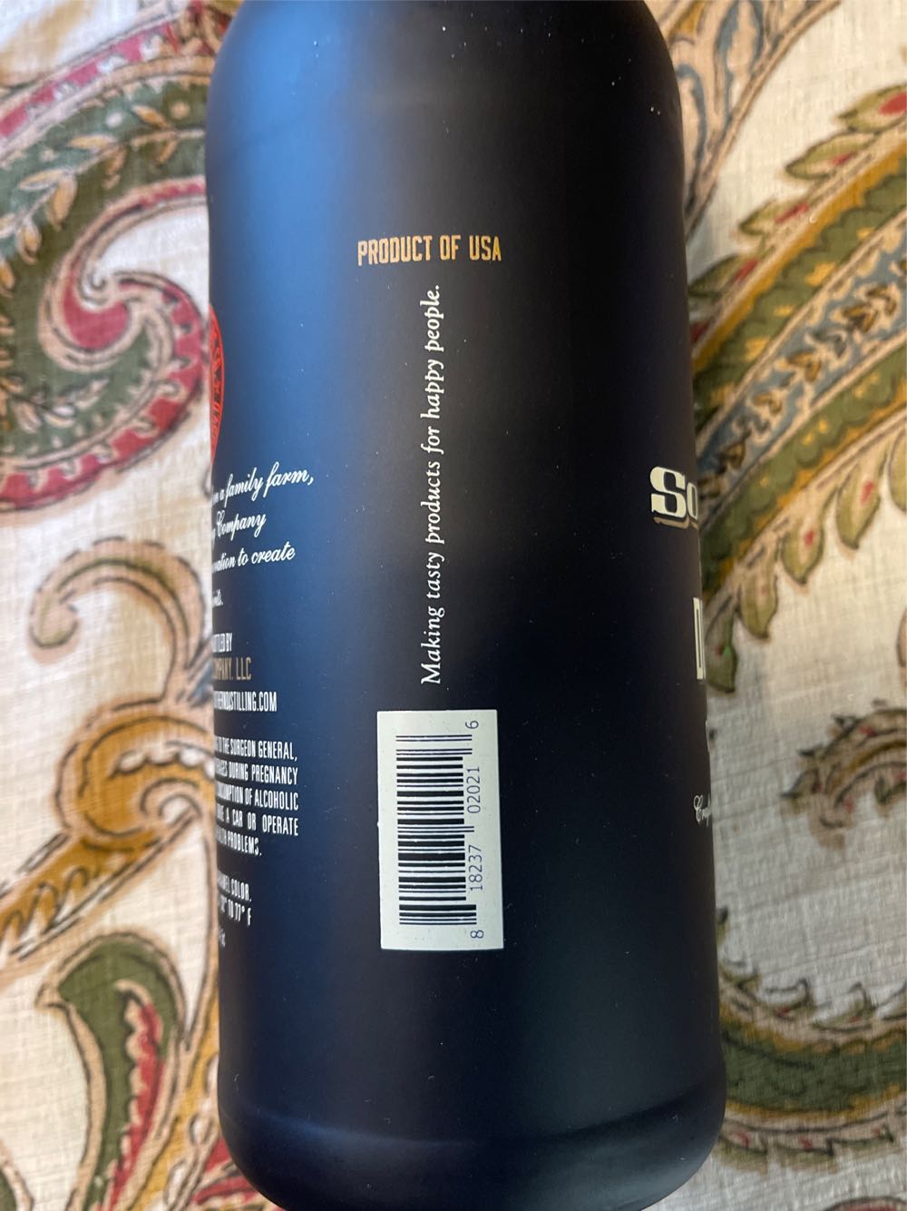 Southern Star Double Shots Coffee Brbn - Southern Distilling Co (750 mL) alcohol collectible [Barcode 818237020216] - Main Image 3