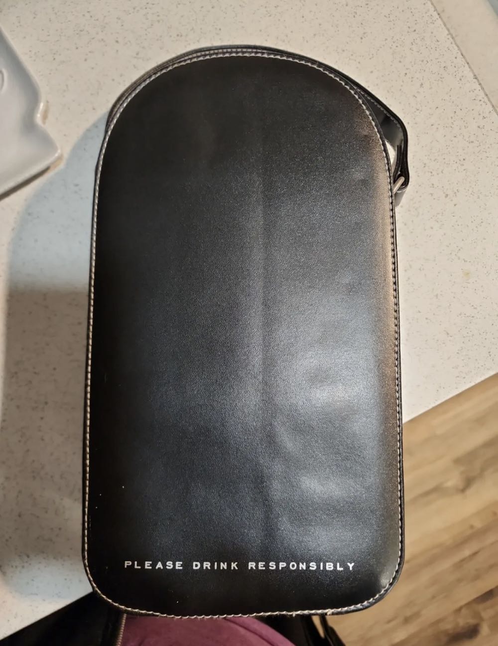 GJ Leather Case - Jack Daniel’s Distillery, Lynchburg, TN alcohol collectible - Main Image 3