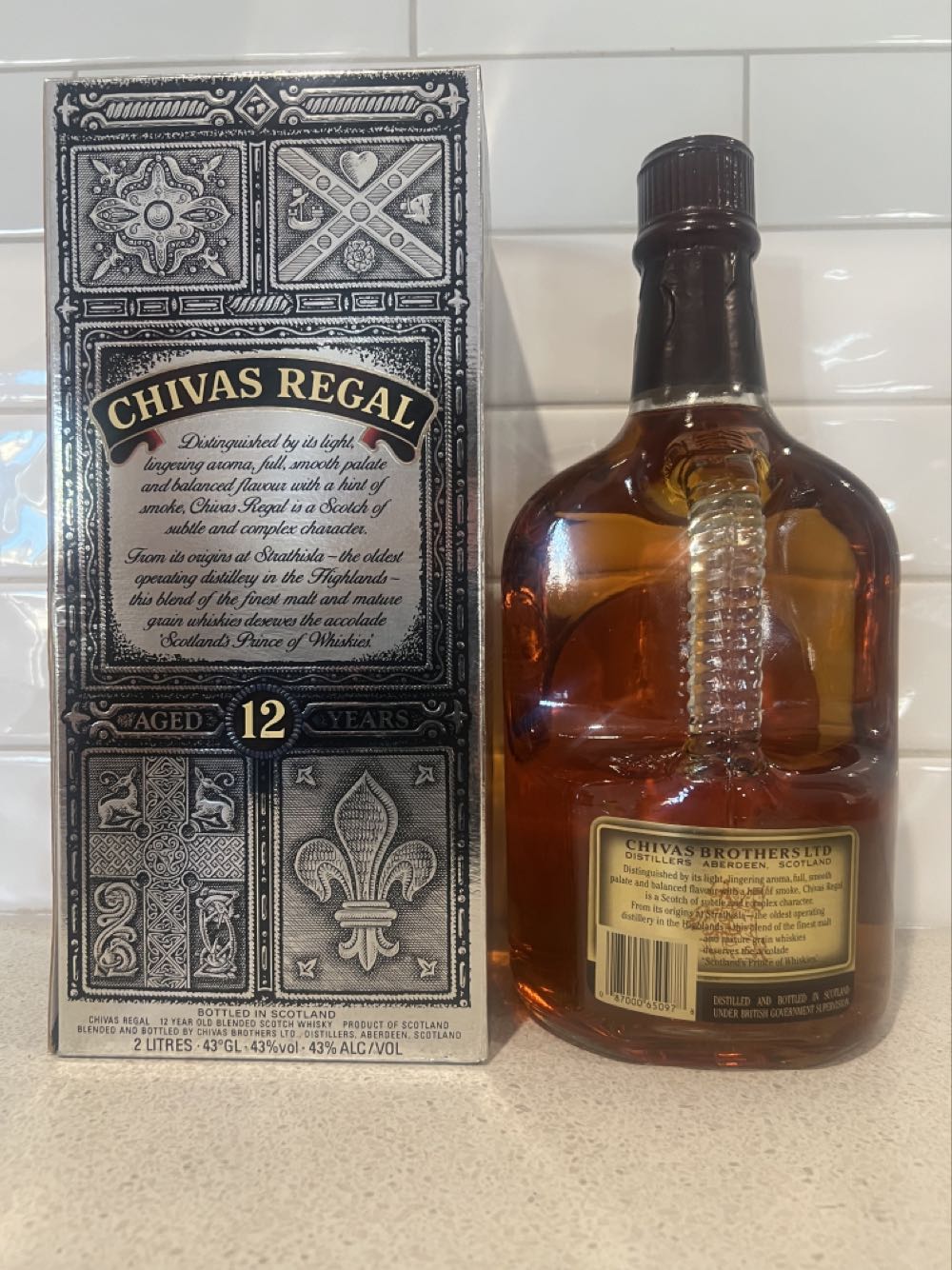 Chivas 12yr  (50 mL) alcohol collectible - Main Image 2