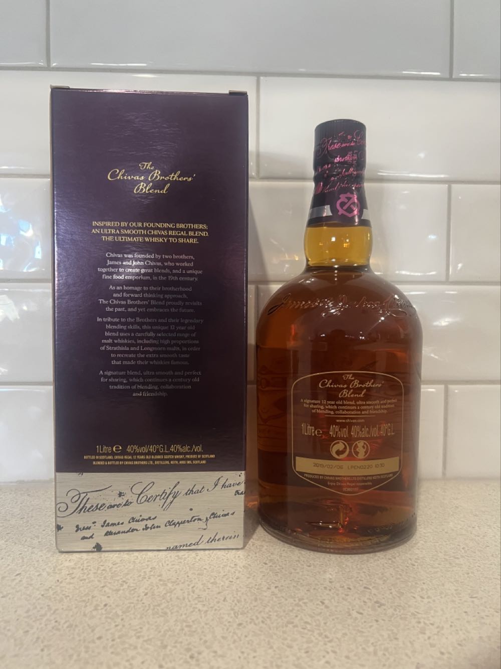 Chivas  alcohol collectible - Main Image 2