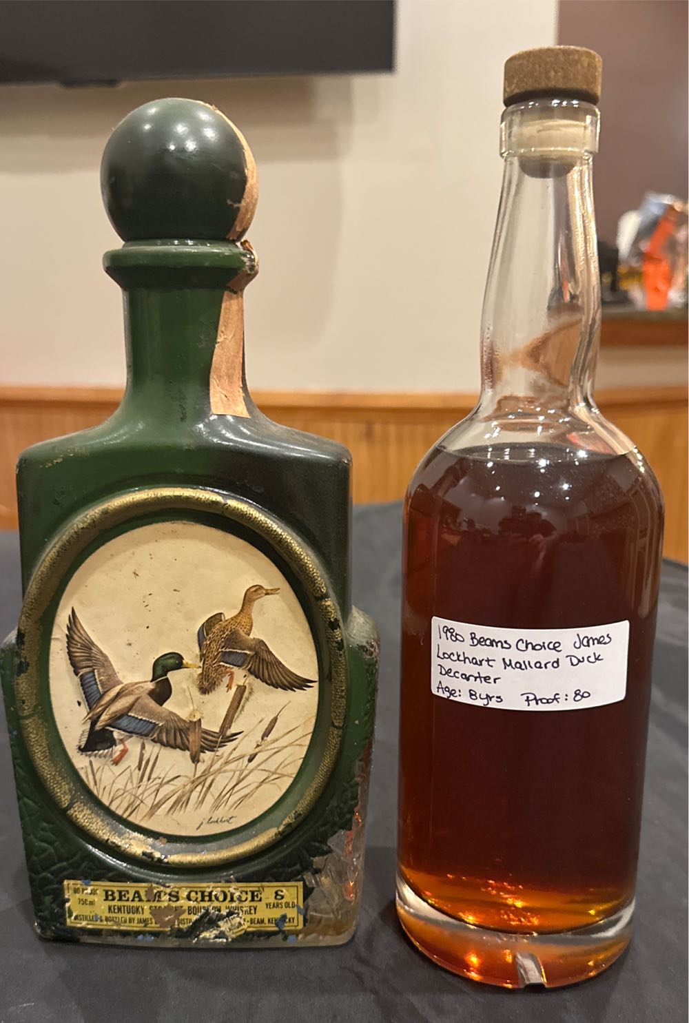 Beam’s Choice Mallard Duck Decanter - James B Beam Distilling Co (750 mL) alcohol collectible - Main Image 4