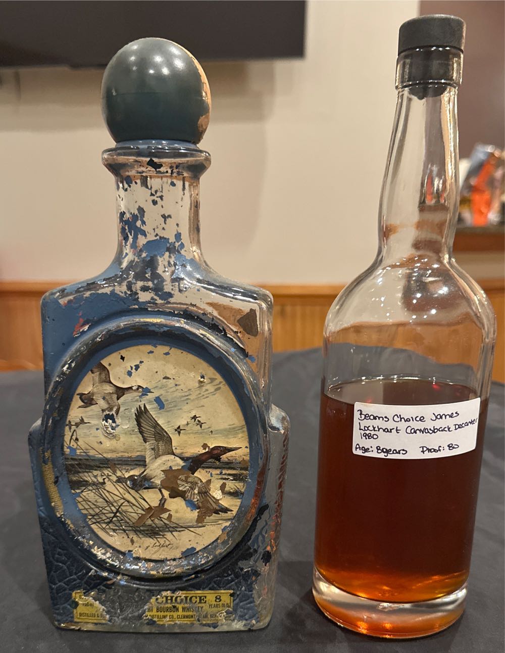 Beam’s Choice Canvasback Duck Decanter - James B Beam Distilling Co (750 mL) alcohol collectible - Main Image 4