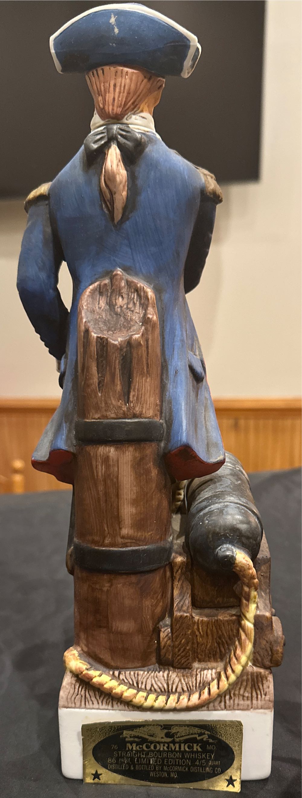 McCormick John Paul Jones Decanter - McCormick Distilling Co. (750 mL) alcohol collectible - Main Image 2