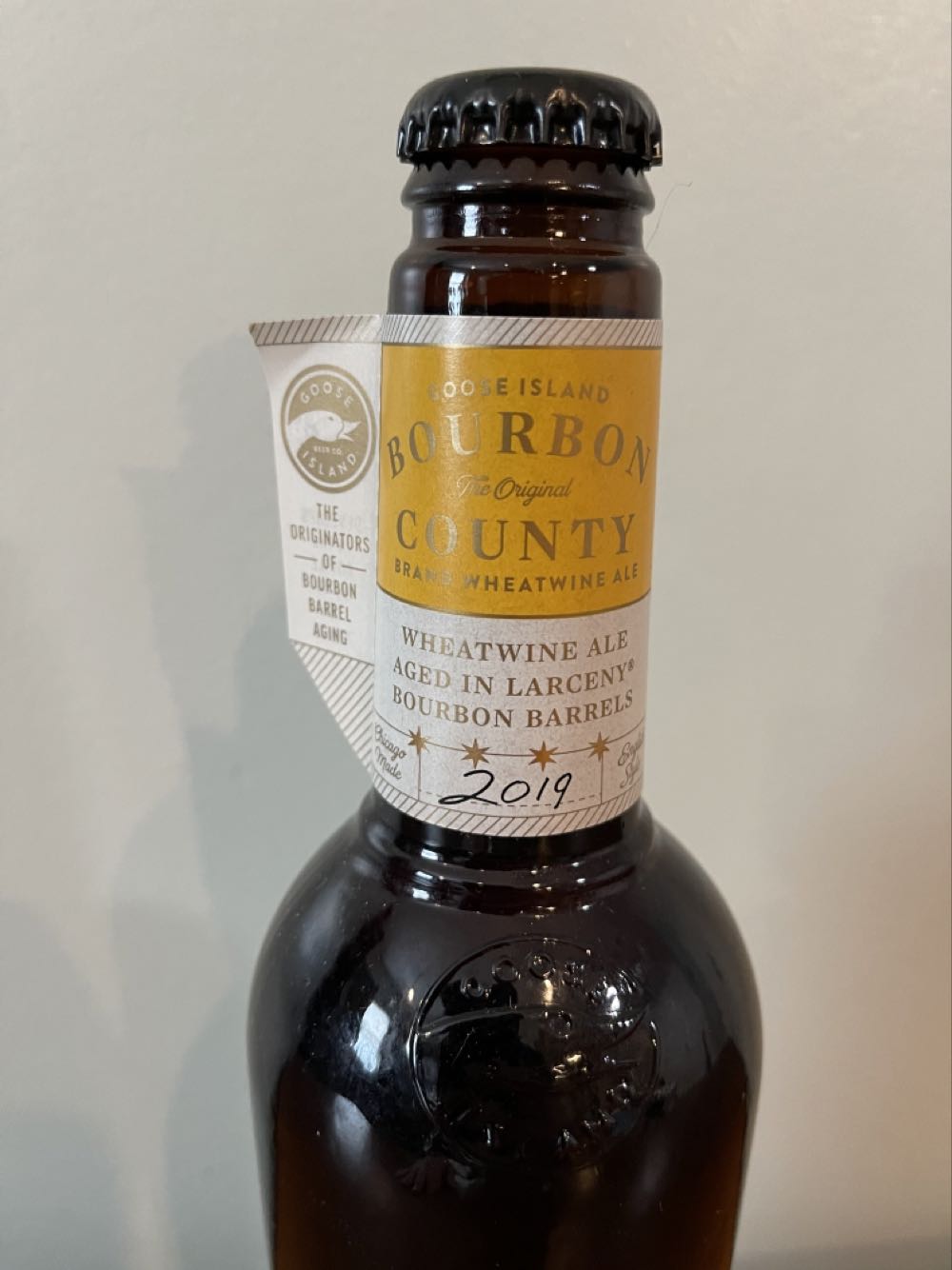 BCBS (2019) WHEATWINE ALE - GOOSE ISLAND BEER COMPANY® (16.9 mL) alcohol collectible [Barcode 736920119712] - Main Image 3