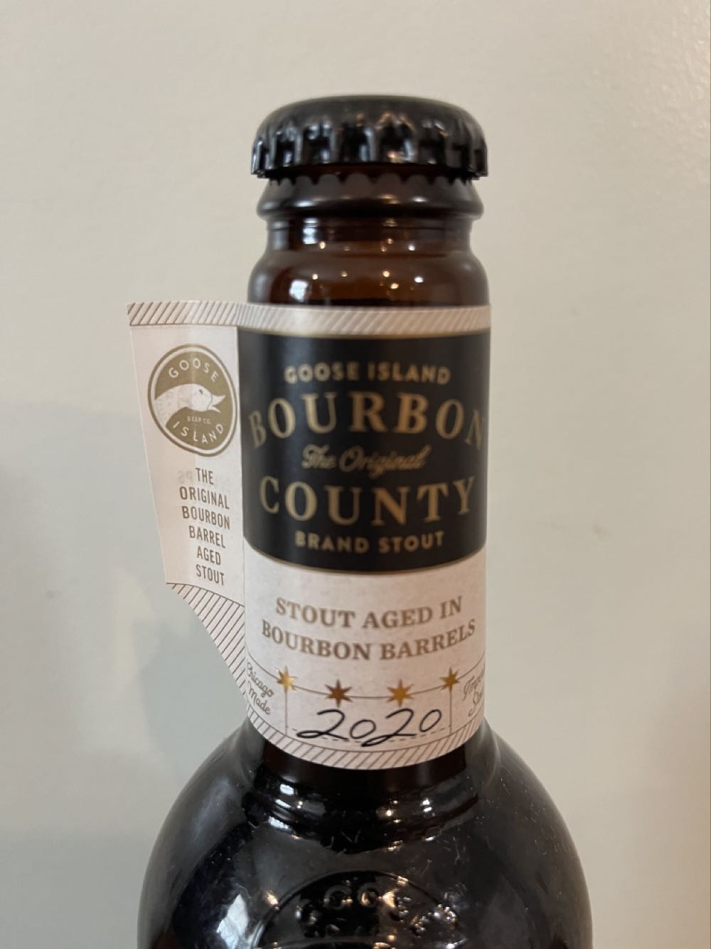 BCBS (2020) Original - GOOSE ISLAND BEER COMPANY® (16.9 FL OZ) alcohol collectible [Barcode 736920210594] - Main Image 3