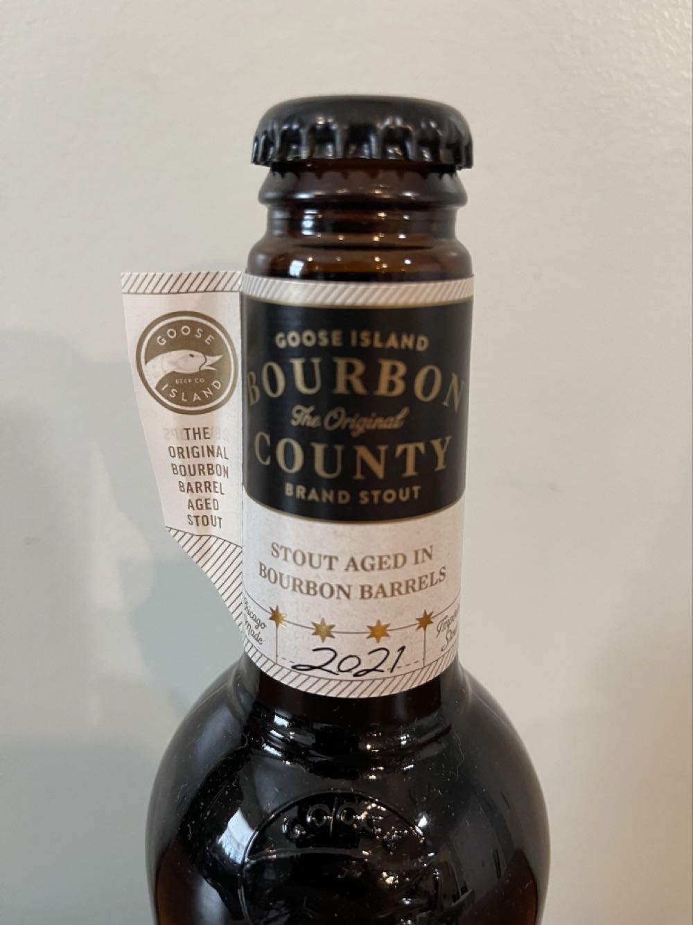 BCBS (2021) Original - GOOSE ISLAND BEER COMPANY® (16.9 FL OZ) alcohol collectible [Barcode 736920211799] - Main Image 3