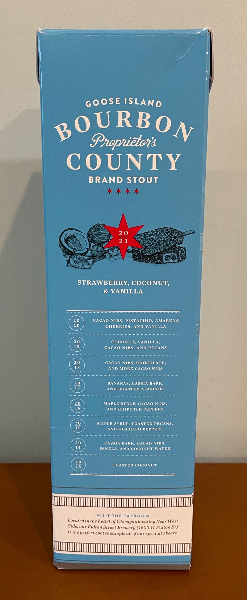 BCBS (2021) Proprietor’s Stout - GOOSE ISLAND BEER COMPANY® (16.9 FL OZ) alcohol collectible [Barcode 736920212000] - Main Image 3