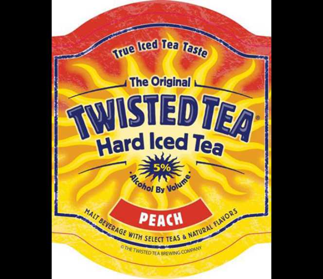 Twisted Tea Peach - Twisted Tea Brewing Co. (24 FL OZ) alcohol collectible - Main Image 2