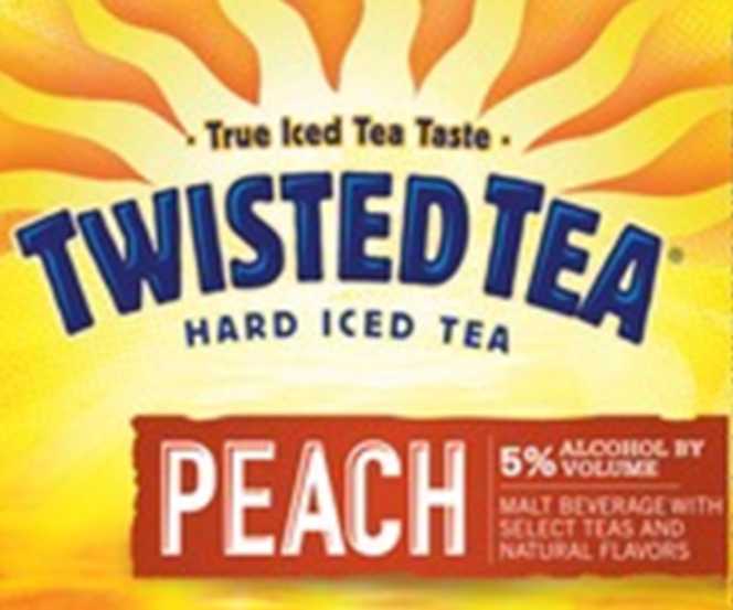 Twisted Tea Peach - Twisted Tea Brewing Co. (24 FL OZ) alcohol collectible - Main Image 3