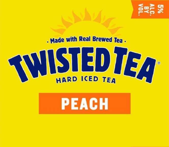 Twisted Tea Peach - Twisted Tea Brewing Co. (24 FL OZ) alcohol collectible - Main Image 4
