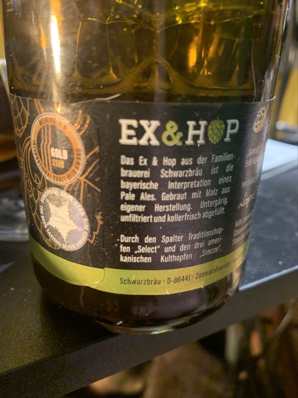 Ex & Hop - Schwarzbräu alcohol collectible - Main Image 2