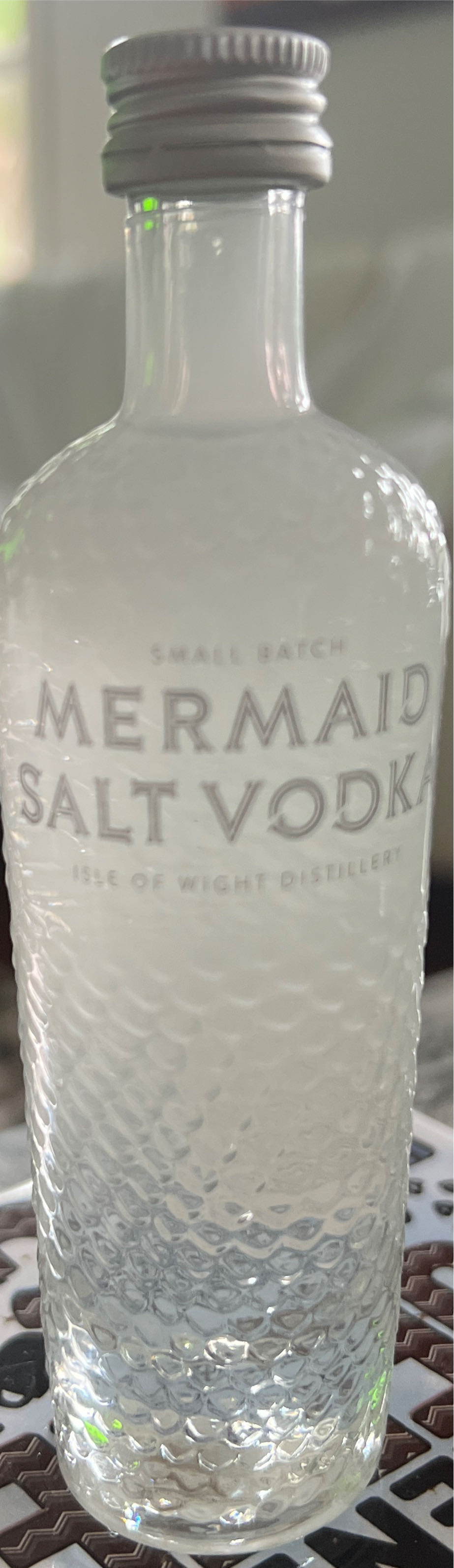 Mermaid Salt Vodka - Isle Of Wight Distillery (50 mL) alcohol collectible [Barcode 5060508970316] - Main Image 2