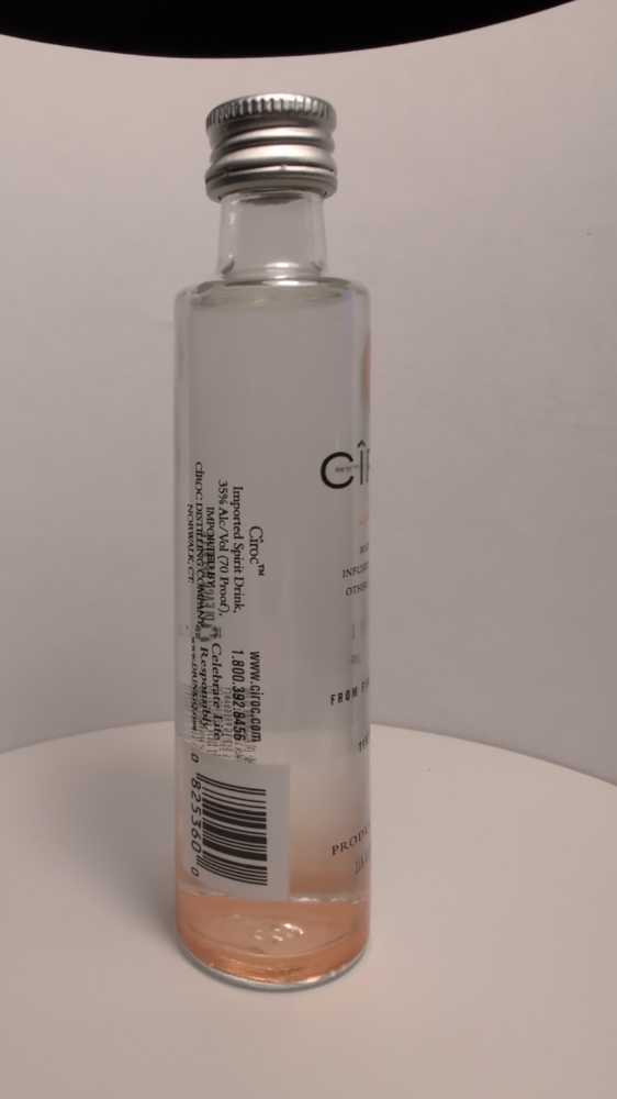 Ciroc Mango - Ciroc Distilling Company (50 mL) alcohol collectible [Barcode 082000005360] - Main Image 2