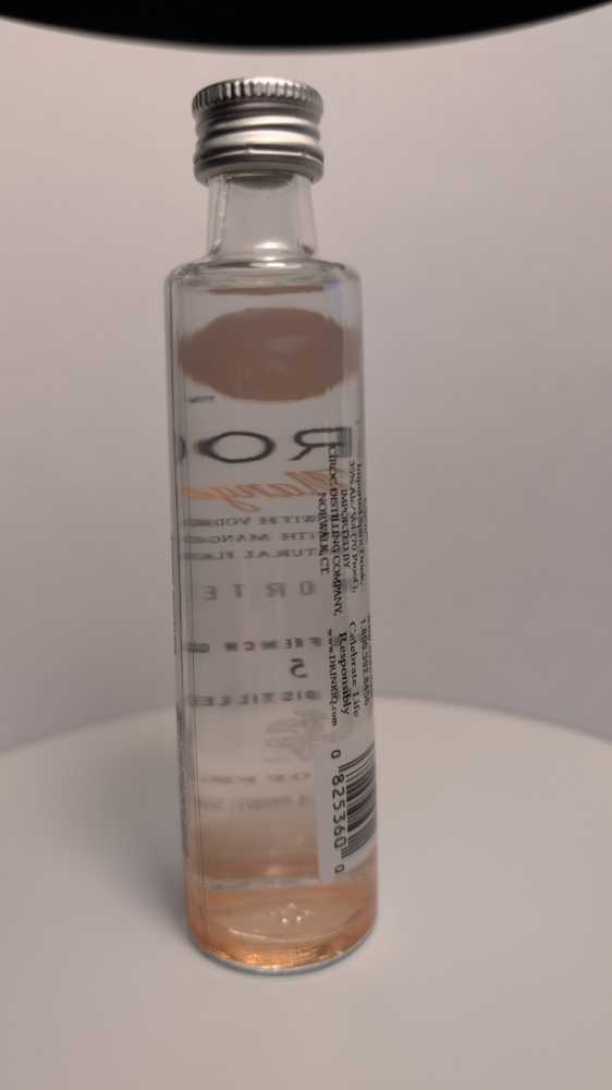 Ciroc Mango - Ciroc Distilling Company (50 mL) alcohol collectible [Barcode 082000005360] - Main Image 3