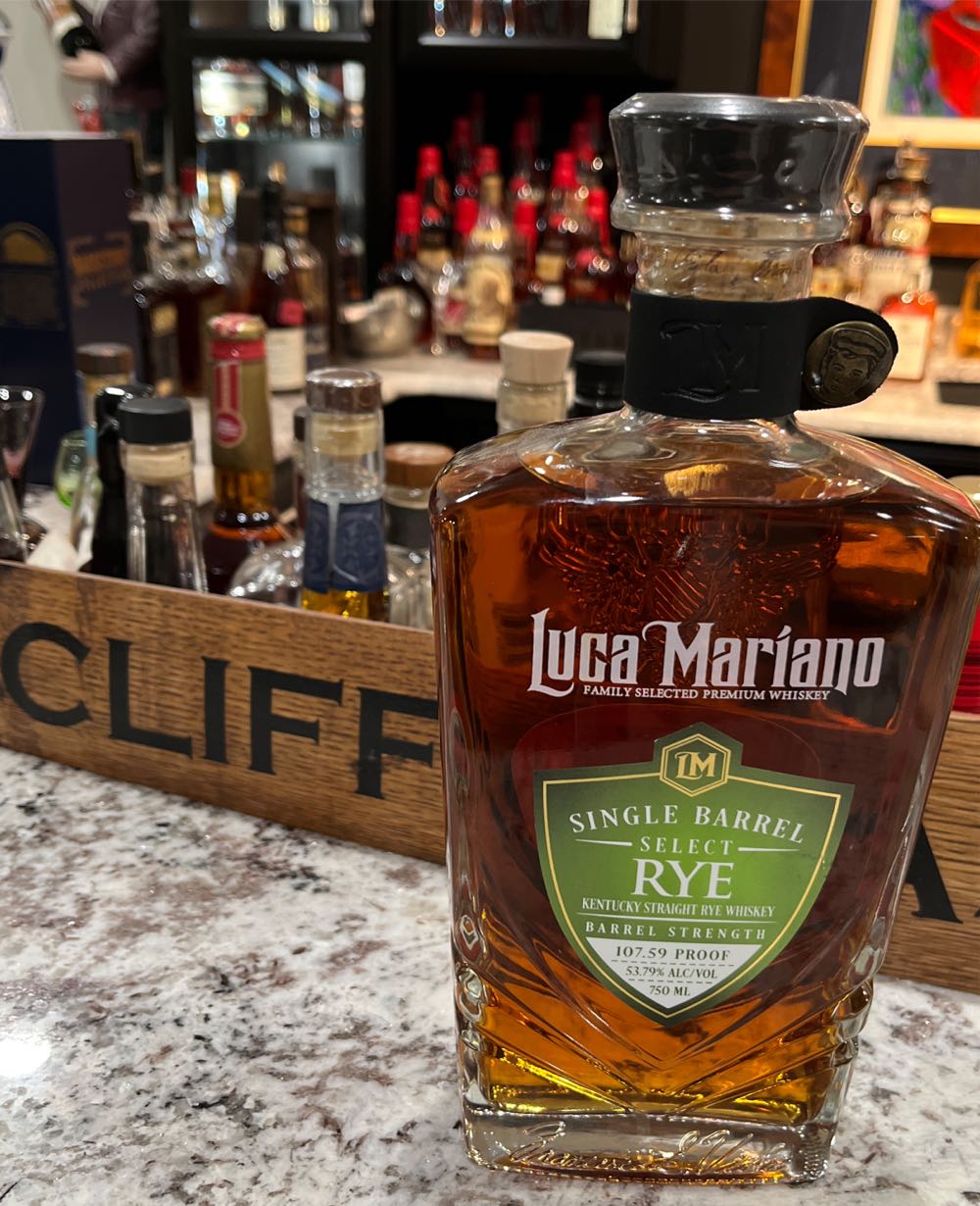 Luca Mariano Single Barrel Rye - Luca Mariano Distillery (750 mL) alcohol collectible - Main Image 1