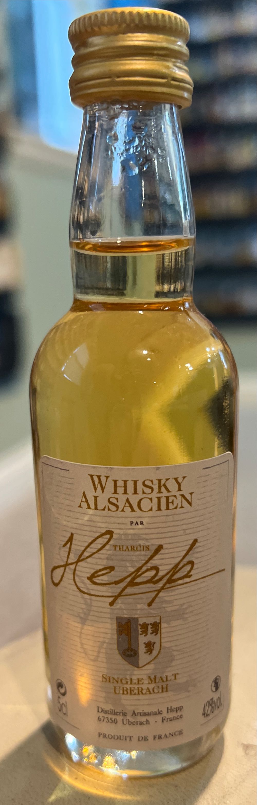 Whisky Alsacien Par Tharcis Hepp  alcohol collectible - Main Image 2
