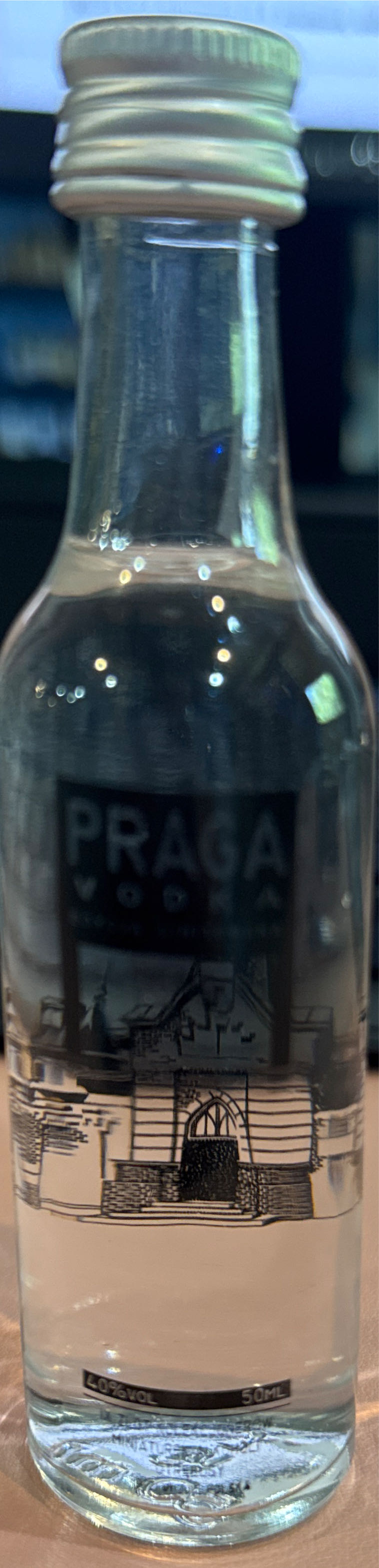 Praga Vodka   (750 mL) alcohol collectible - Main Image 2
