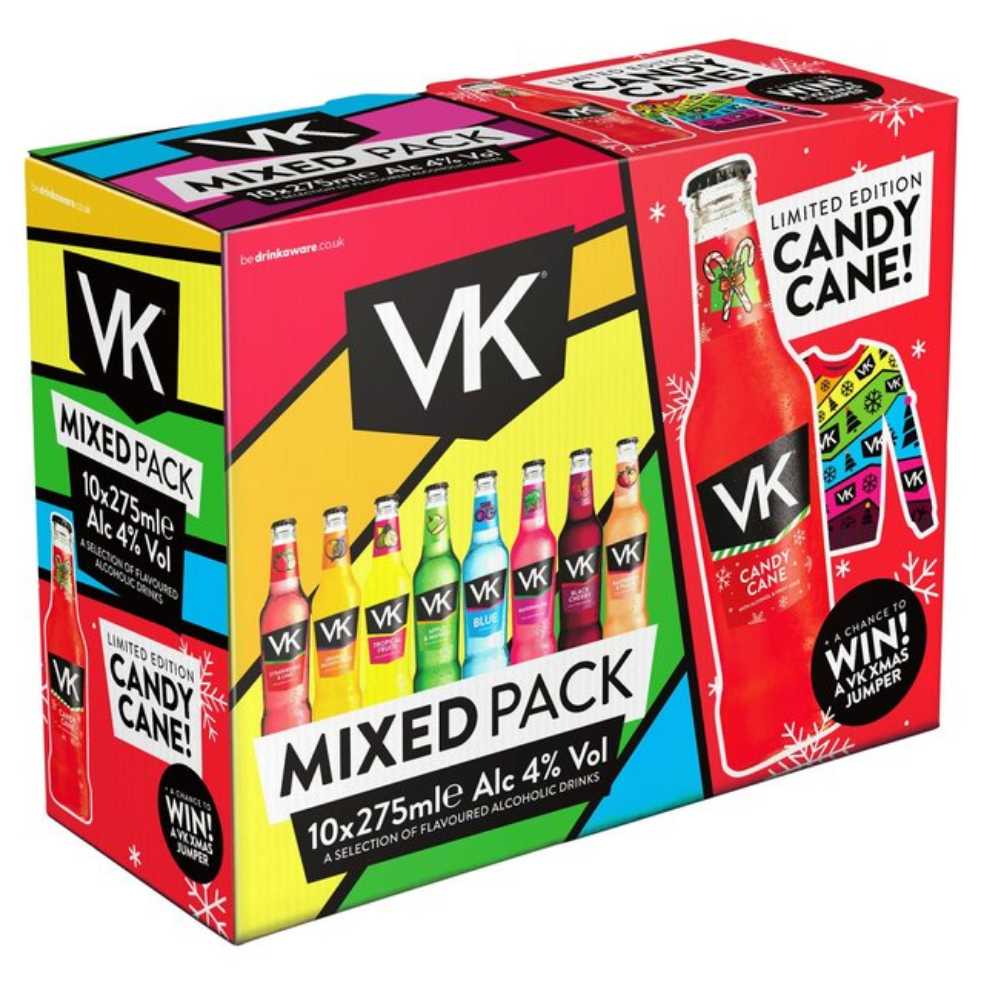 VK Tropical Fruits - Global Brands (275 mL) alcohol collectible [Barcode 5032678000148] - Main Image 2