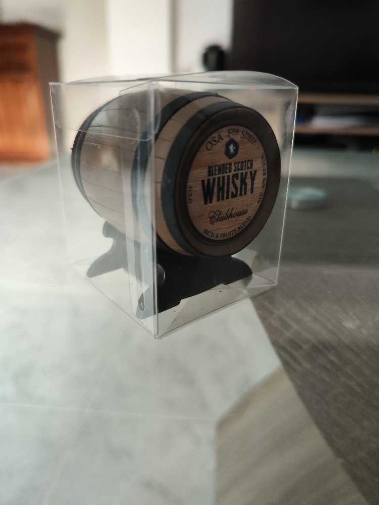 OSA Clubhouse Whisky  (50 mL) alcohol collectible [Barcode 5011995003841] - Main Image 3