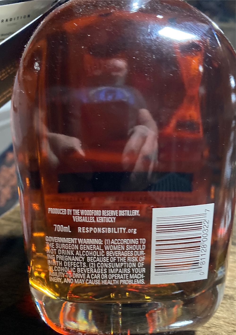 Woodford Reserve Master’s Collection Historic Barrel Entry - Series 18 - Woodford Reserve (700 mL) alcohol collectible [Barcode 081128003227] - Main Image 2