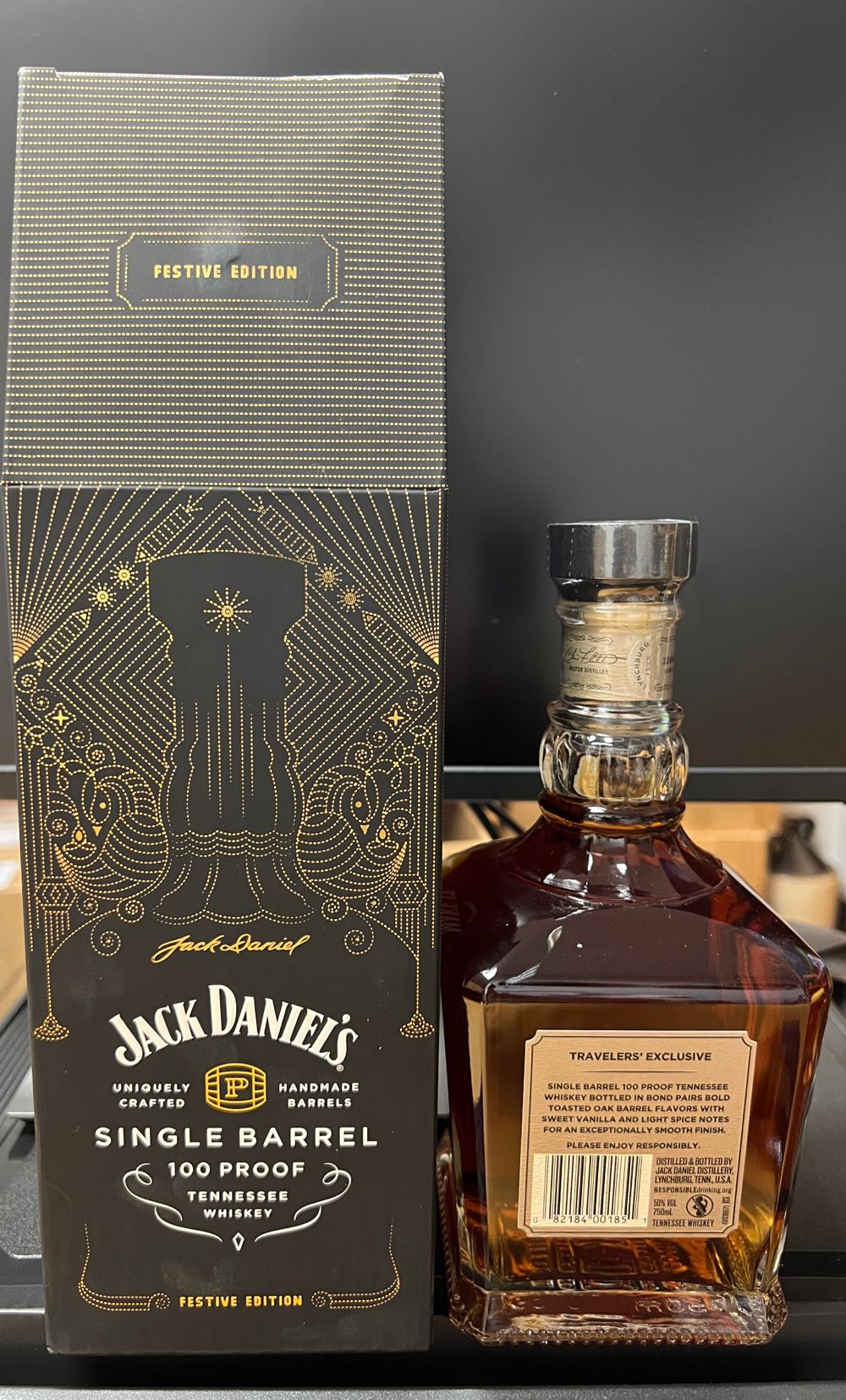 Diwali Single Barrel 2022 India - Jack Daniel’s Distillery, Lynchburg, TN (750 mL) alcohol collectible [Barcode 082184001851] - Main Image 3