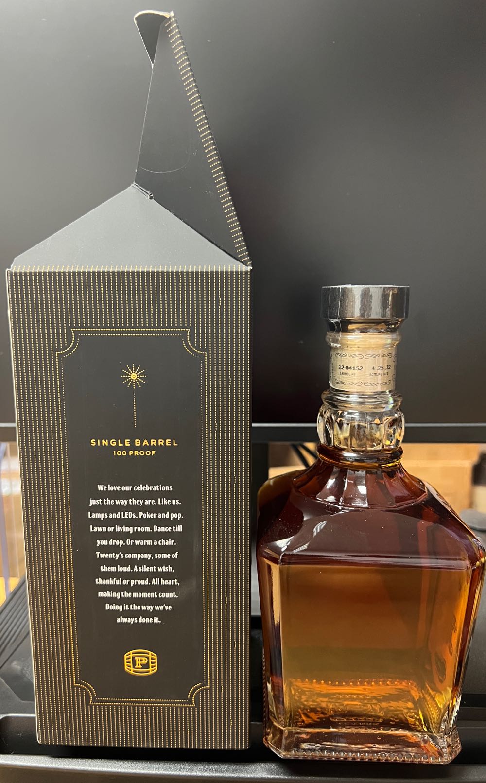 Diwali Single Barrel 2022 India - Jack Daniel’s Distillery, Lynchburg, TN (750 mL) alcohol collectible [Barcode 082184001851] - Main Image 4