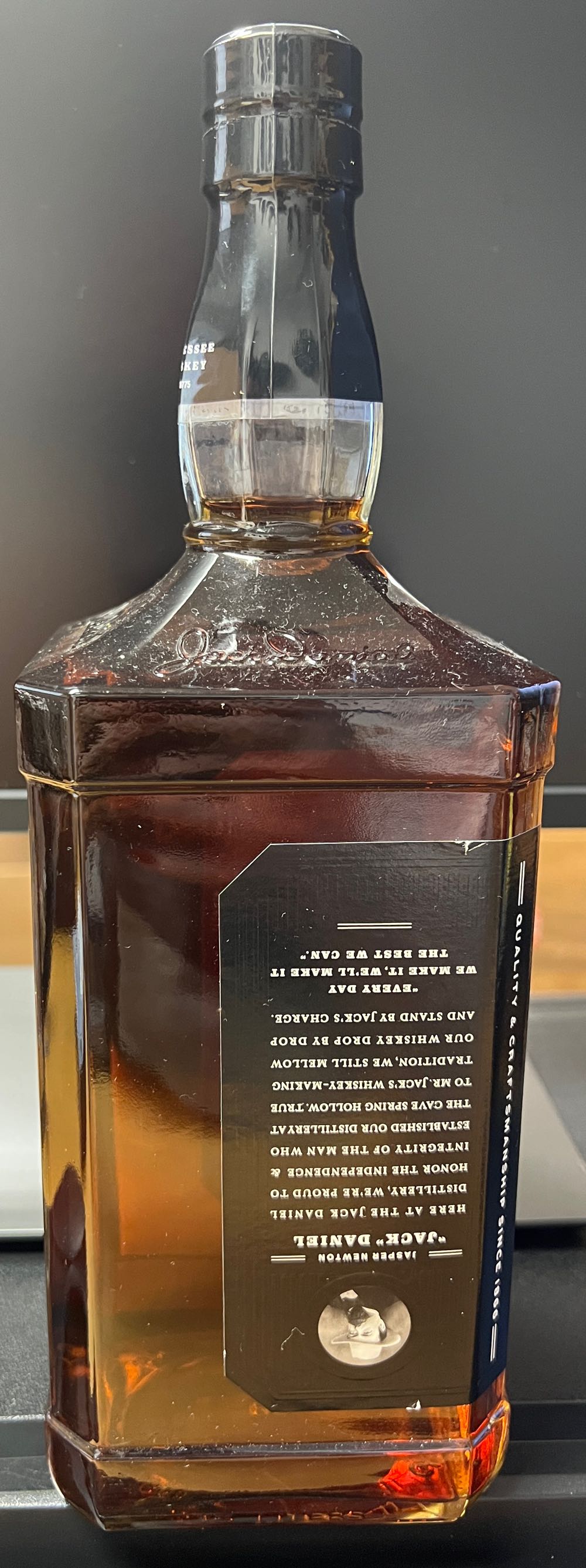 Black Label Upside Down 2011  (1.5 L) alcohol collectible - Main Image 2