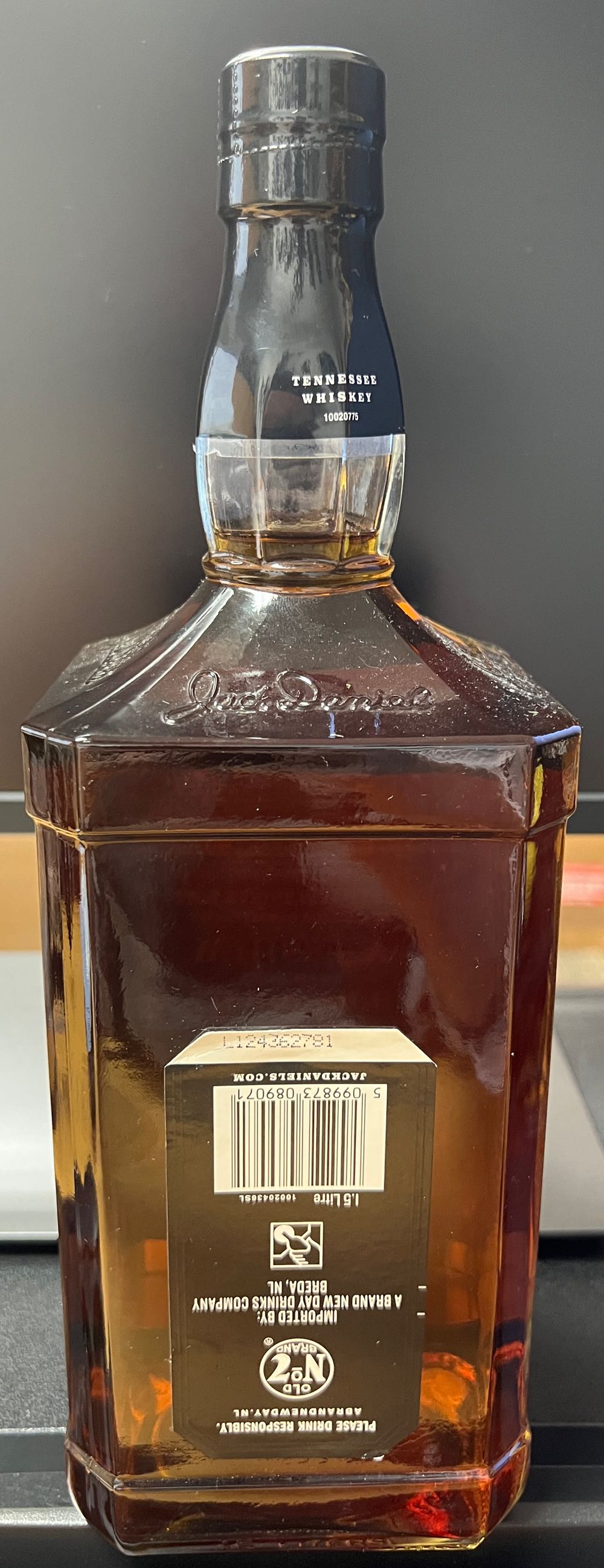 Black Label Upside Down 2011  (1.5 L) alcohol collectible - Main Image 3