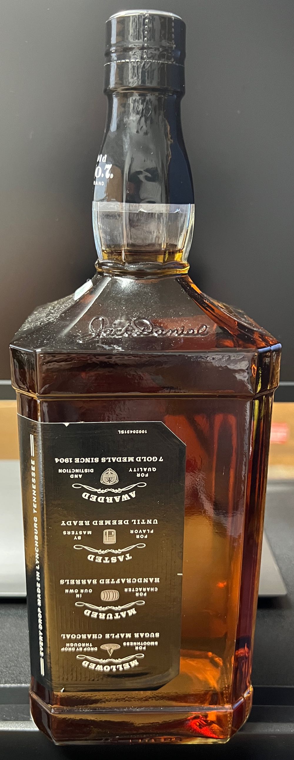 Black Label Upside Down 2011  (1.5 L) alcohol collectible - Main Image 4