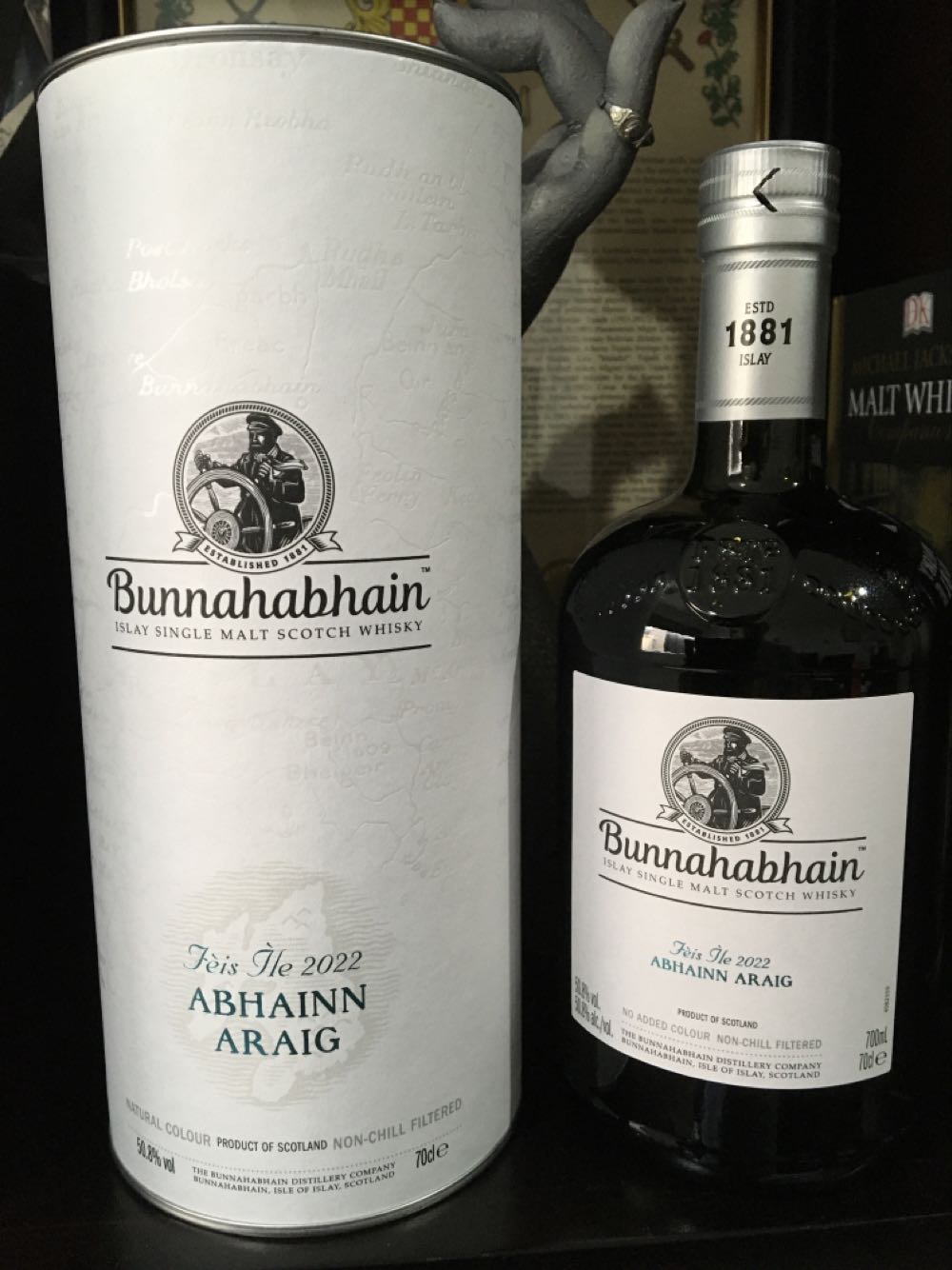 Bunnahabhain Abhain Araig - Bunnahabhain Distillery (700 mL) alcohol collectible [Barcode 5029704220670] - Main Image 2