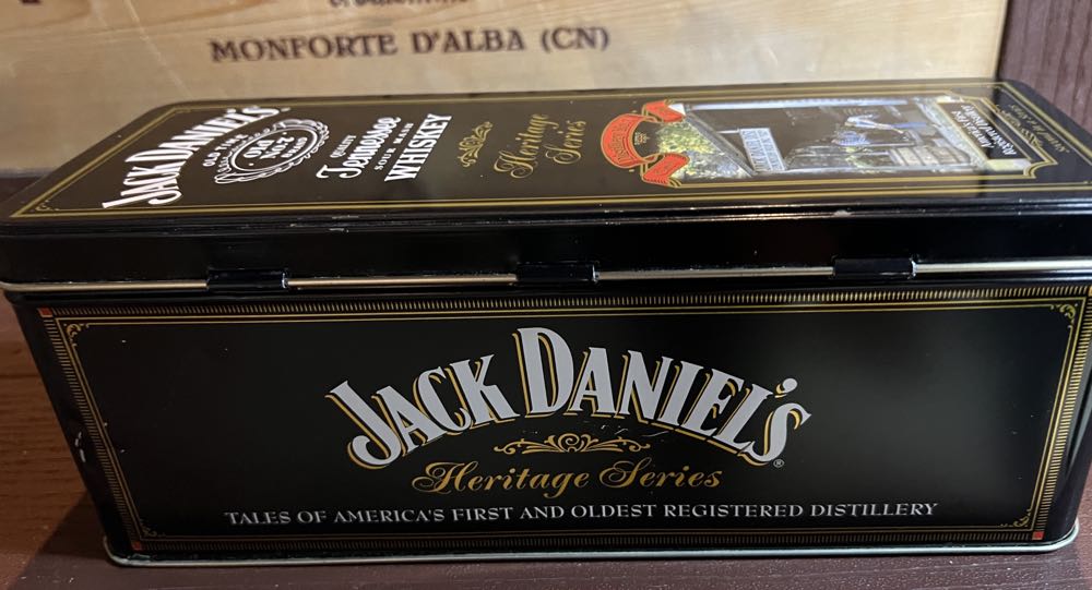 Tin Single Empty Bottle - 2 - Jack Daniel’s Distillery, Lynchburg, TN alcohol collectible - Main Image 4