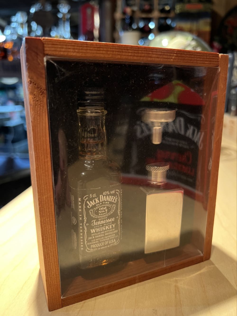 Set Mini With Hip Flask And Funnel - Jack Daniel’s Distillery, Lynchburg, TN (50 mL) alcohol collectible - Main Image 3