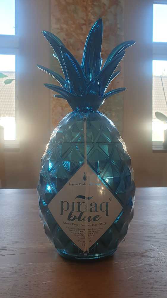 Pinaq Blue 1000.l 17% Holland  (1000 mL) alcohol collectible [Barcode 611851664466] - Main Image 1