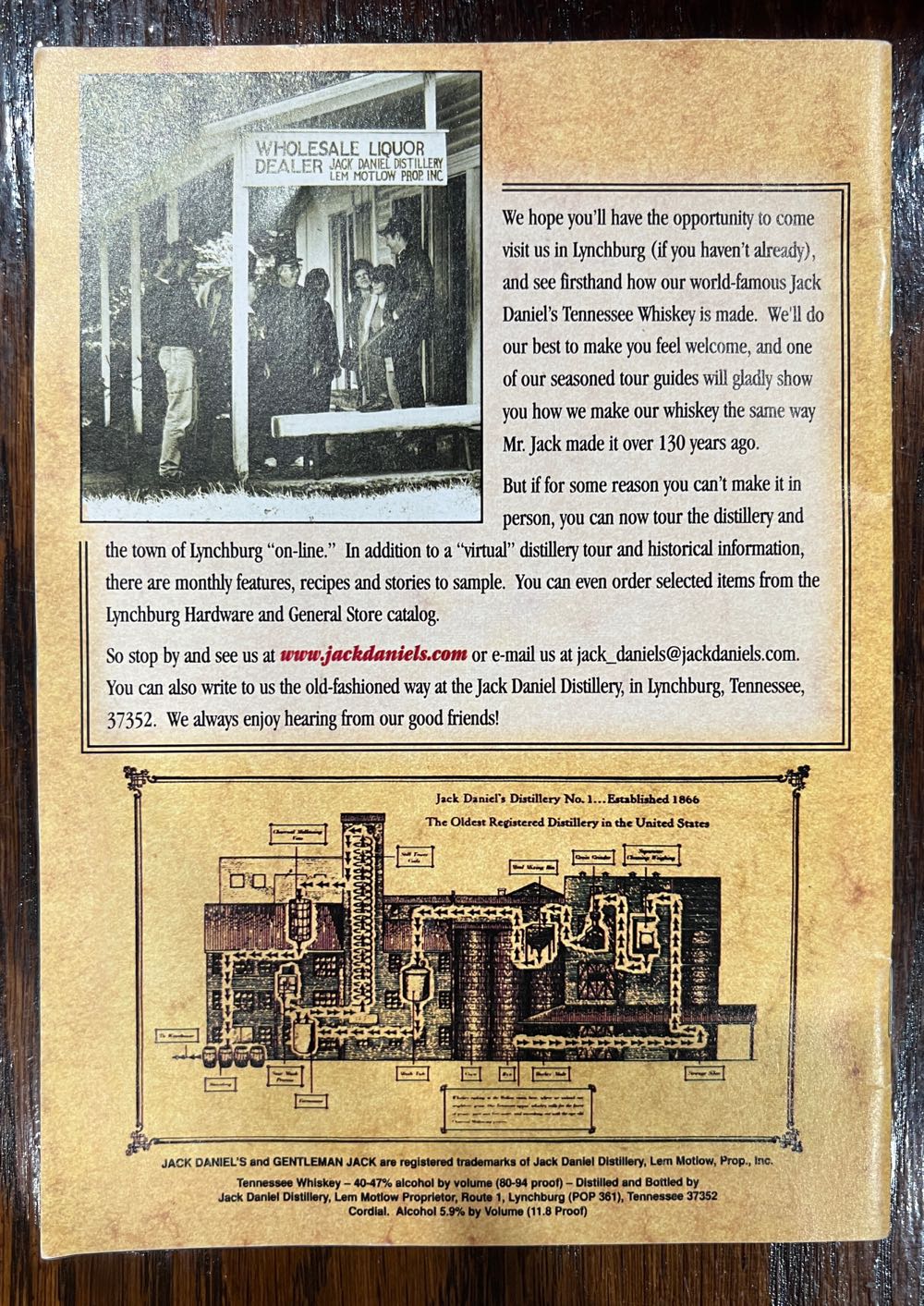 JD Add 1 - Jack Daniel’s Distillery, Lynchburg, TN alcohol collectible - Main Image 2