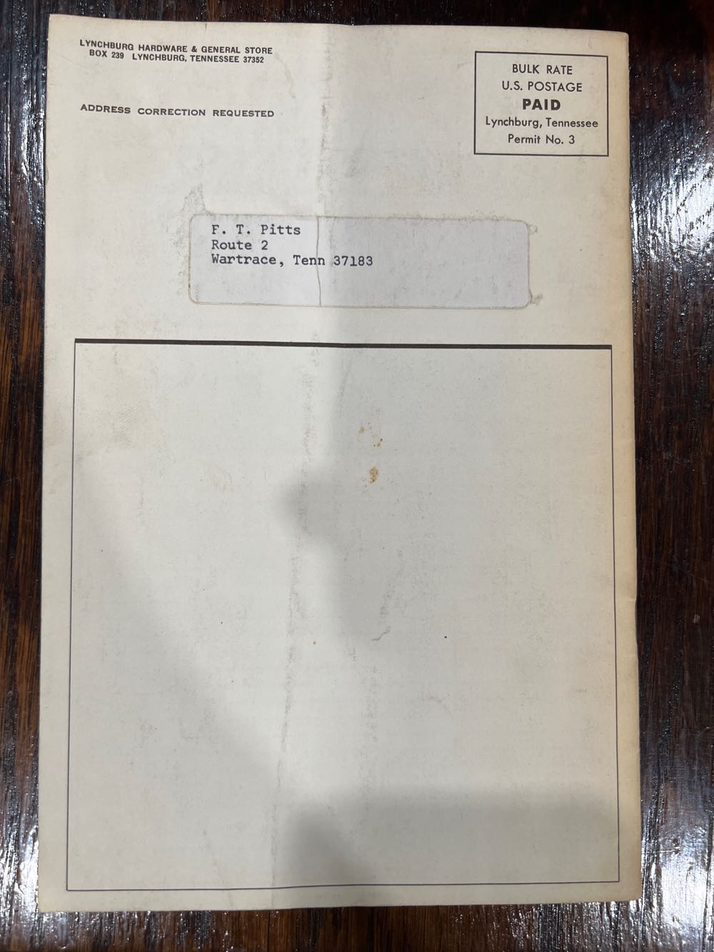 JD Add 2 - Jack Daniel’s Distillery, Lynchburg, TN alcohol collectible - Main Image 2