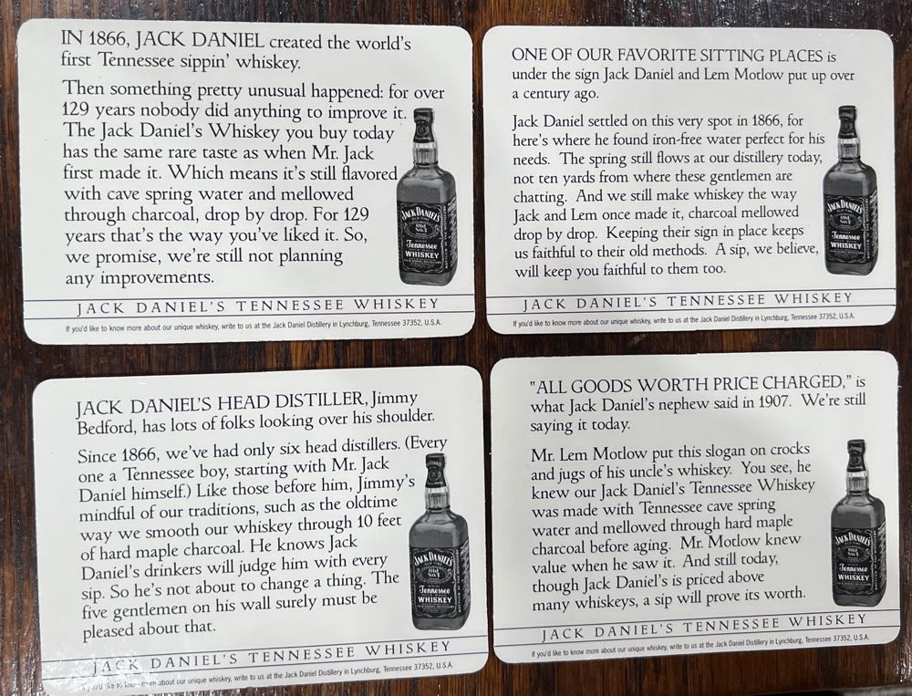 JD Add 5 - Jack Daniel’s Distillery, Lynchburg, TN alcohol collectible - Main Image 2