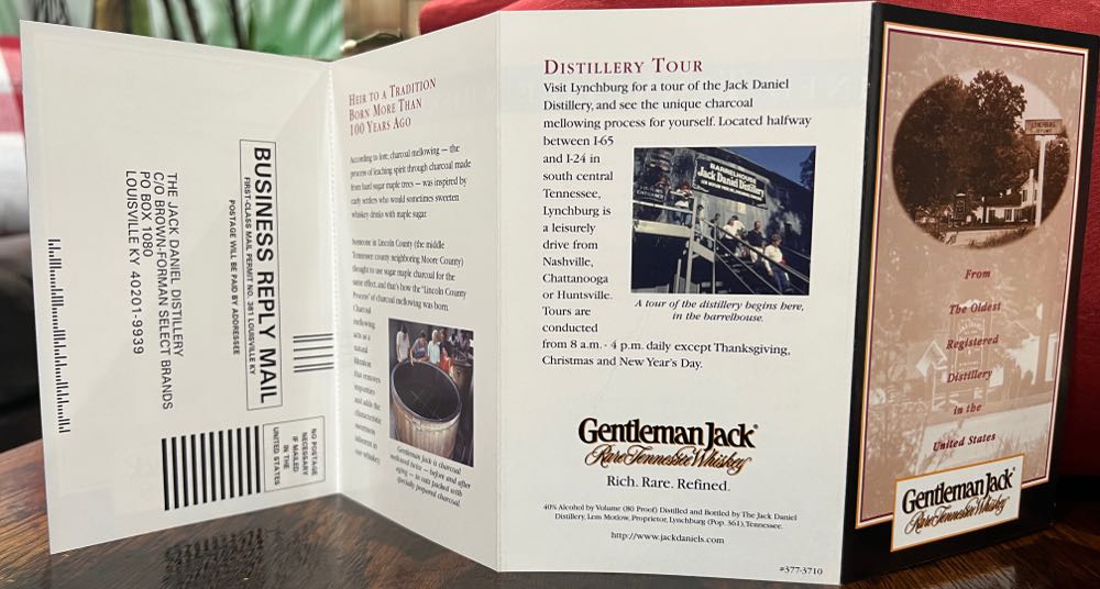 JD Add 8 - Jack Daniel’s Distillery, Lynchburg, TN alcohol collectible - Main Image 2