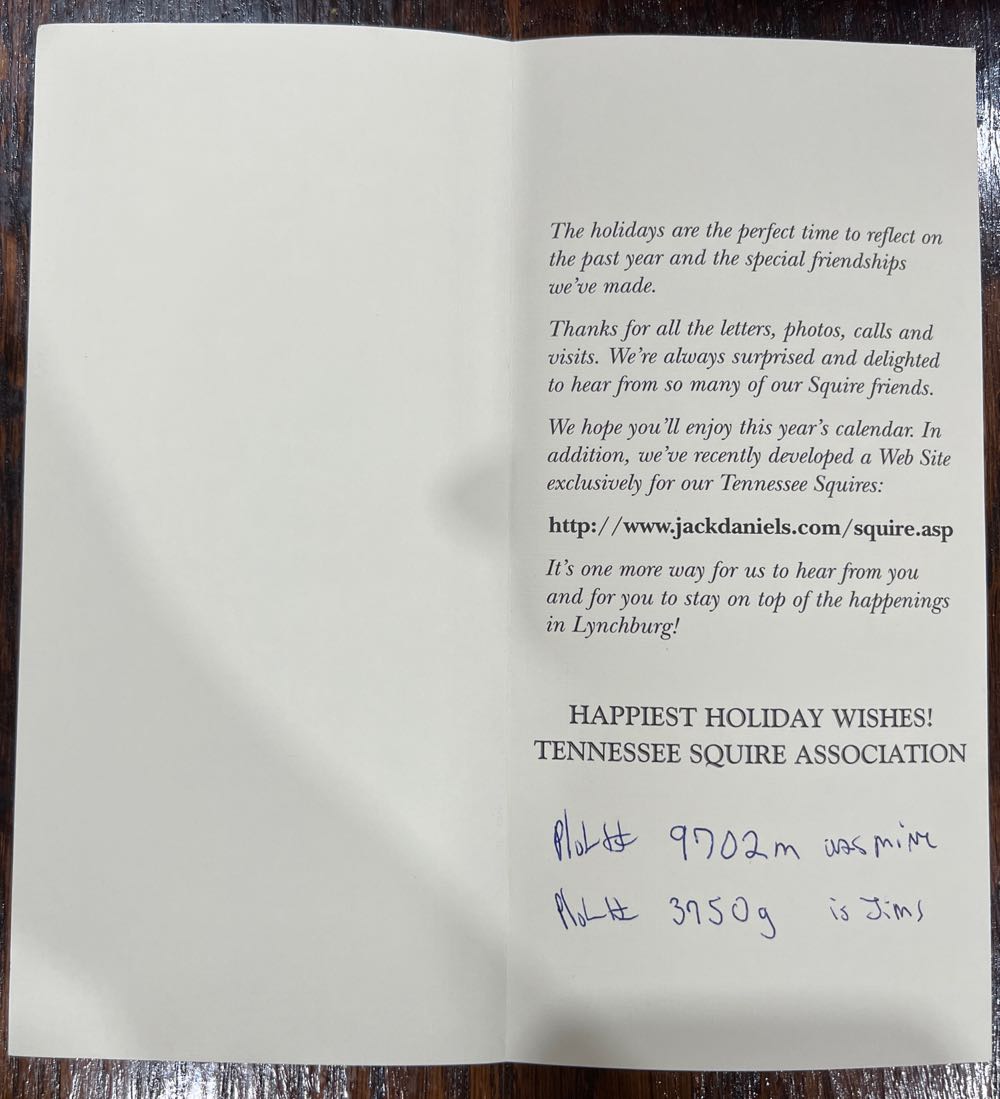 JD Add 12 - Jack Daniel’s Distillery, Lynchburg, TN alcohol collectible - Main Image 2