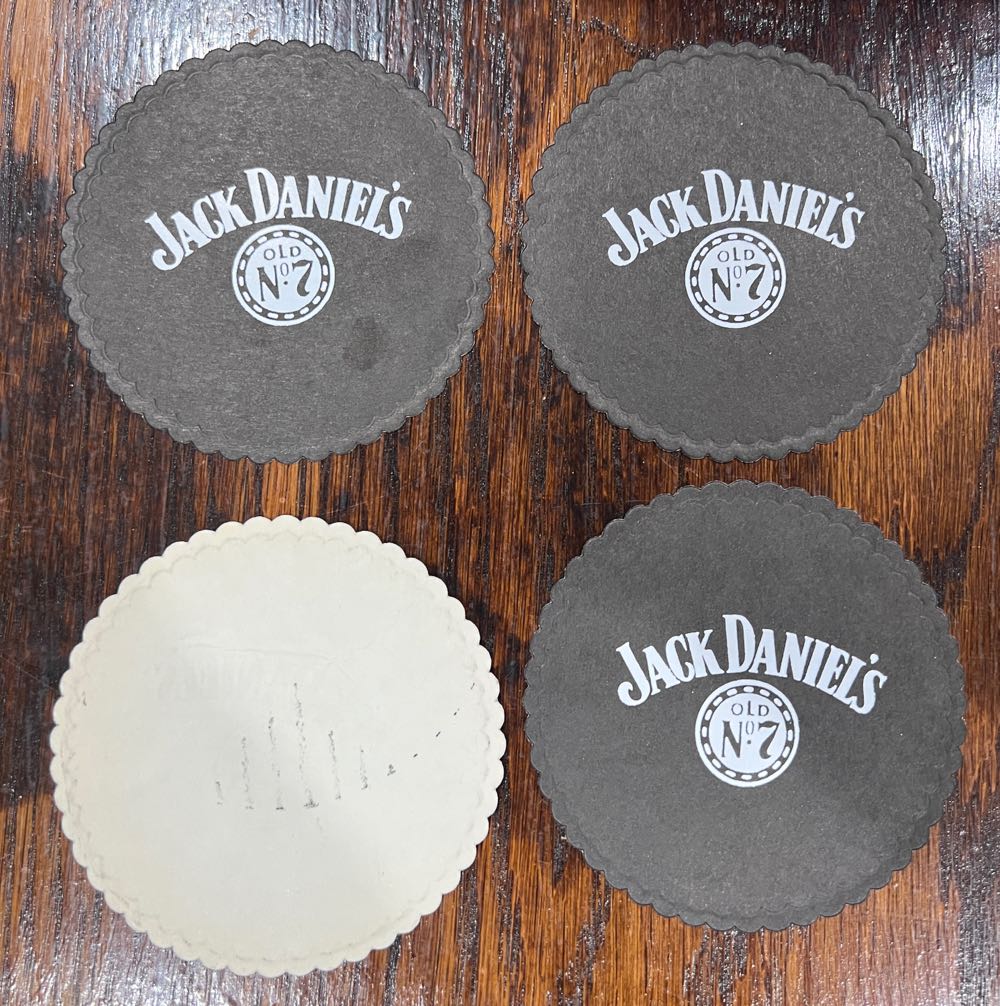 Coasters 4 Black  alcohol collectible - Main Image 2