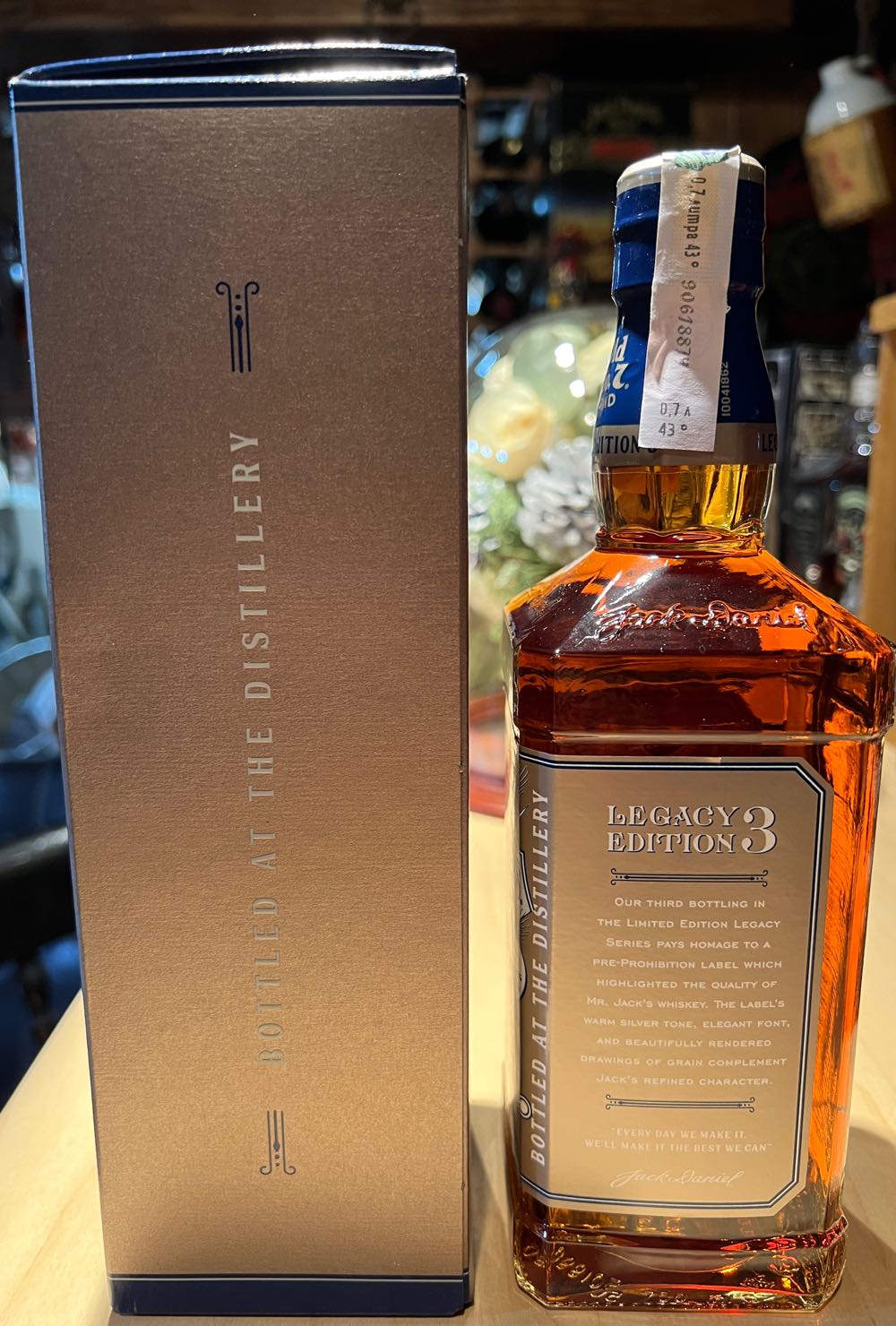 0 Barrel Age Rye With Box - Jack Daniel’s Distillery, Lynchburg, TN (1 L) alcohol collectible - Main Image 4