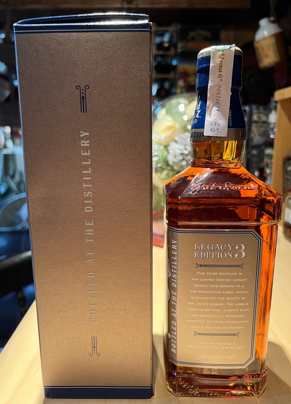 Legacy Edition #3 Bulgaria - Jack Daniel’s Distillery, Lynchburg, TN (700 mL) alcohol collectible - Main Image 4