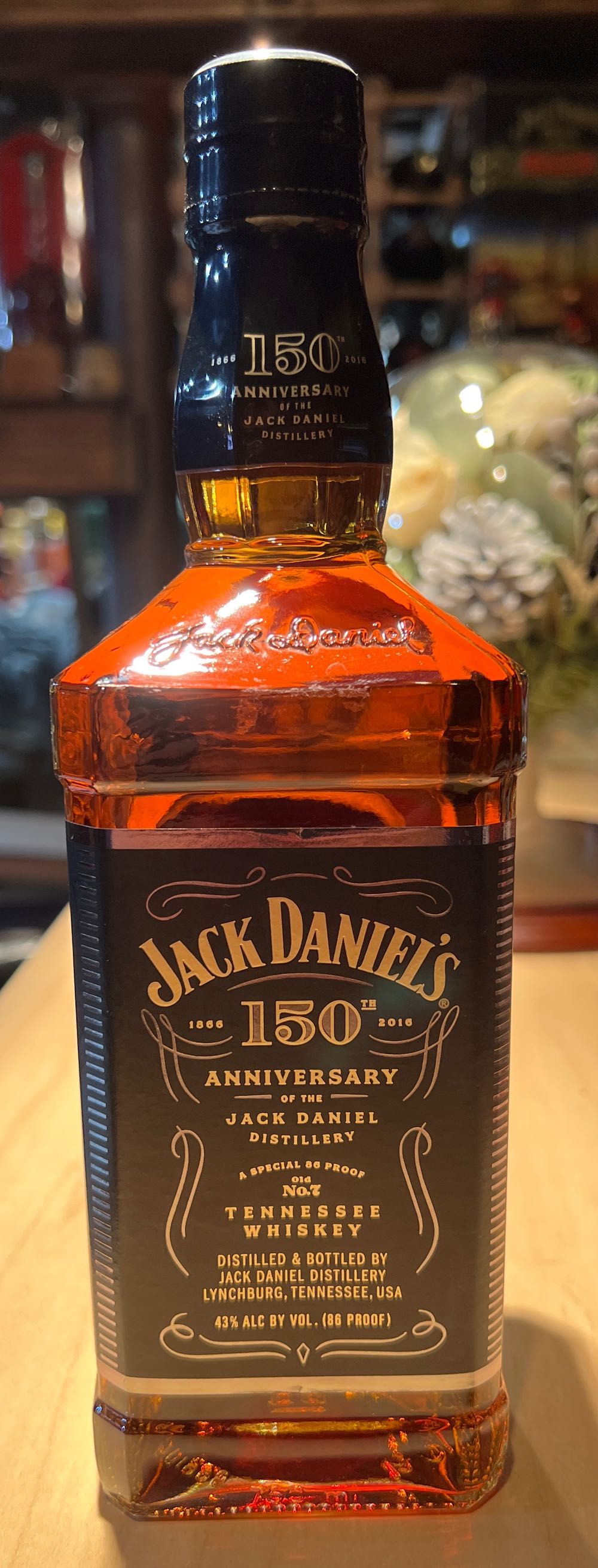 0 150th Anniversary - Jack Daniel’s Distillery, Lynchburg, TN (750 mL) alcohol collectible - Main Image 1