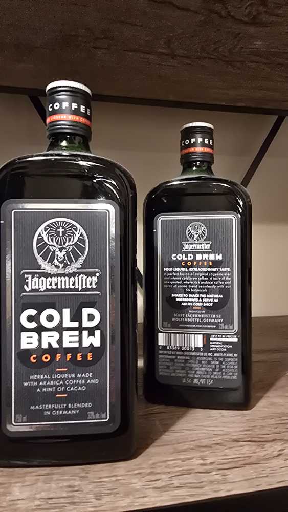 Jäegermeister Cold Brew Coffee - Mast-Jägermeister (750 mL) alcohol collectible [Barcode 083089000130] - Main Image 2