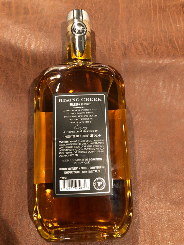 Rising Creek Reserve - Rising Creek (.750mL) alcohol collectible [Barcode 810735014872] - Main Image 2