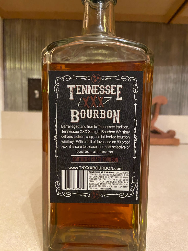 XXX - XXX Distillery (750mL) alcohol collectible - Main Image 2