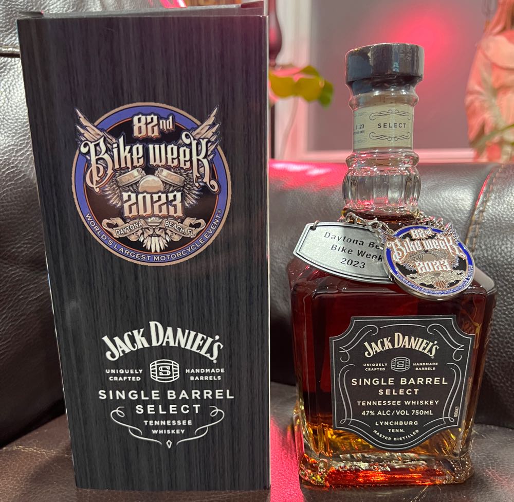 Daytona Beach Bike Week 2023 - Jack Daniel’s Distillery, Lynchburg, TN (750 mL) alcohol collectible - Main Image 3