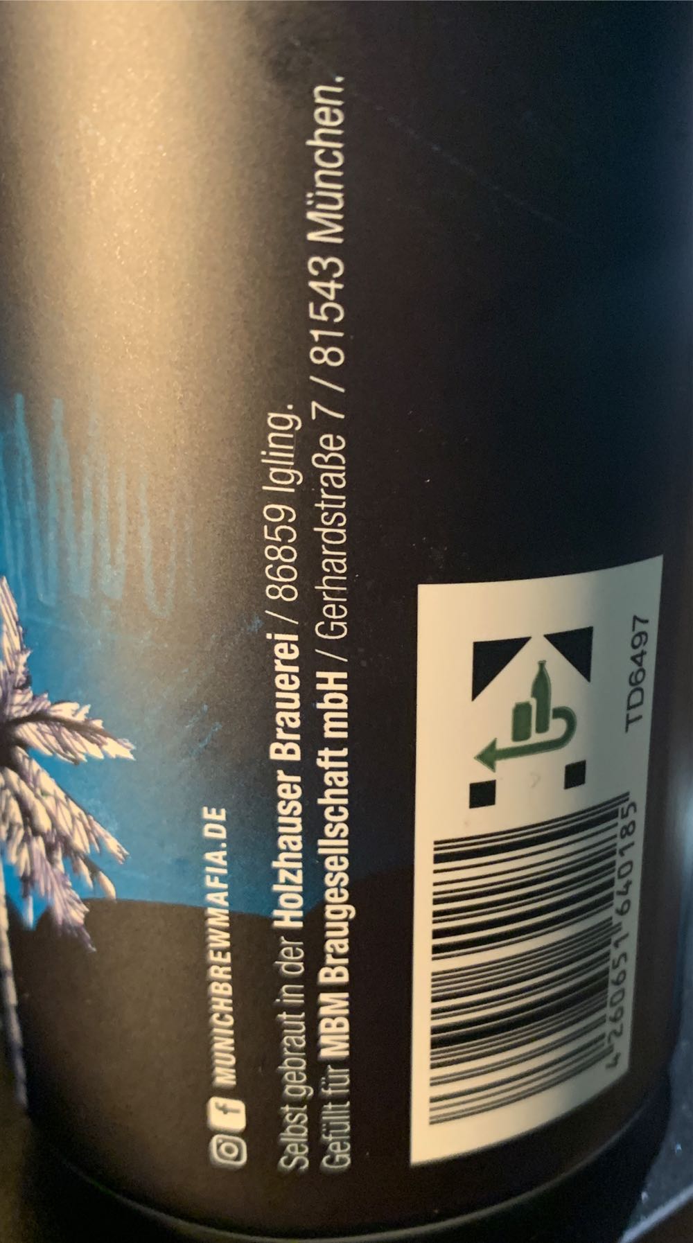 The World Is Yours - Munich Brew Mafia (440 mL) alcohol collectible - Main Image 2