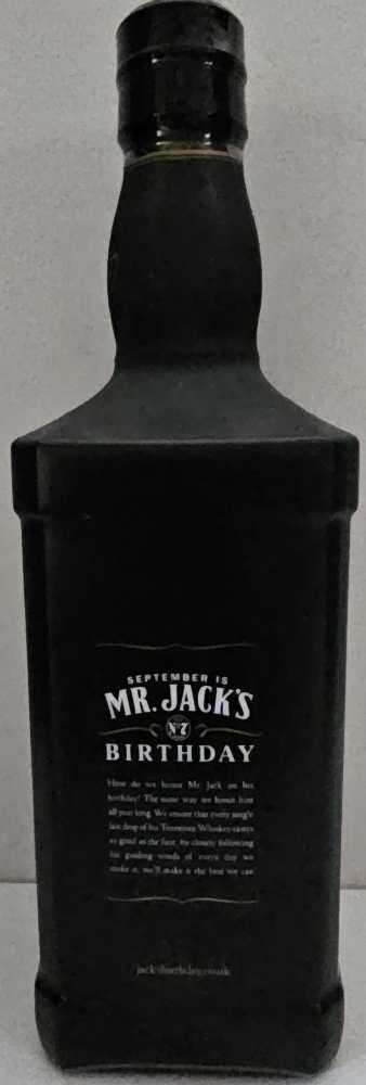 2011 Birthday Edition (UK) - Jack Daniel Distillery (700 mL) alcohol collectible - Main Image 4