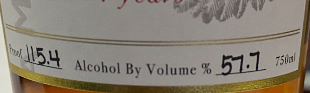 The Representative - Barrel Proof - Proof & Wood Ventures (750 mL) alcohol collectible [Barcode 609788231677] - Main Image 3