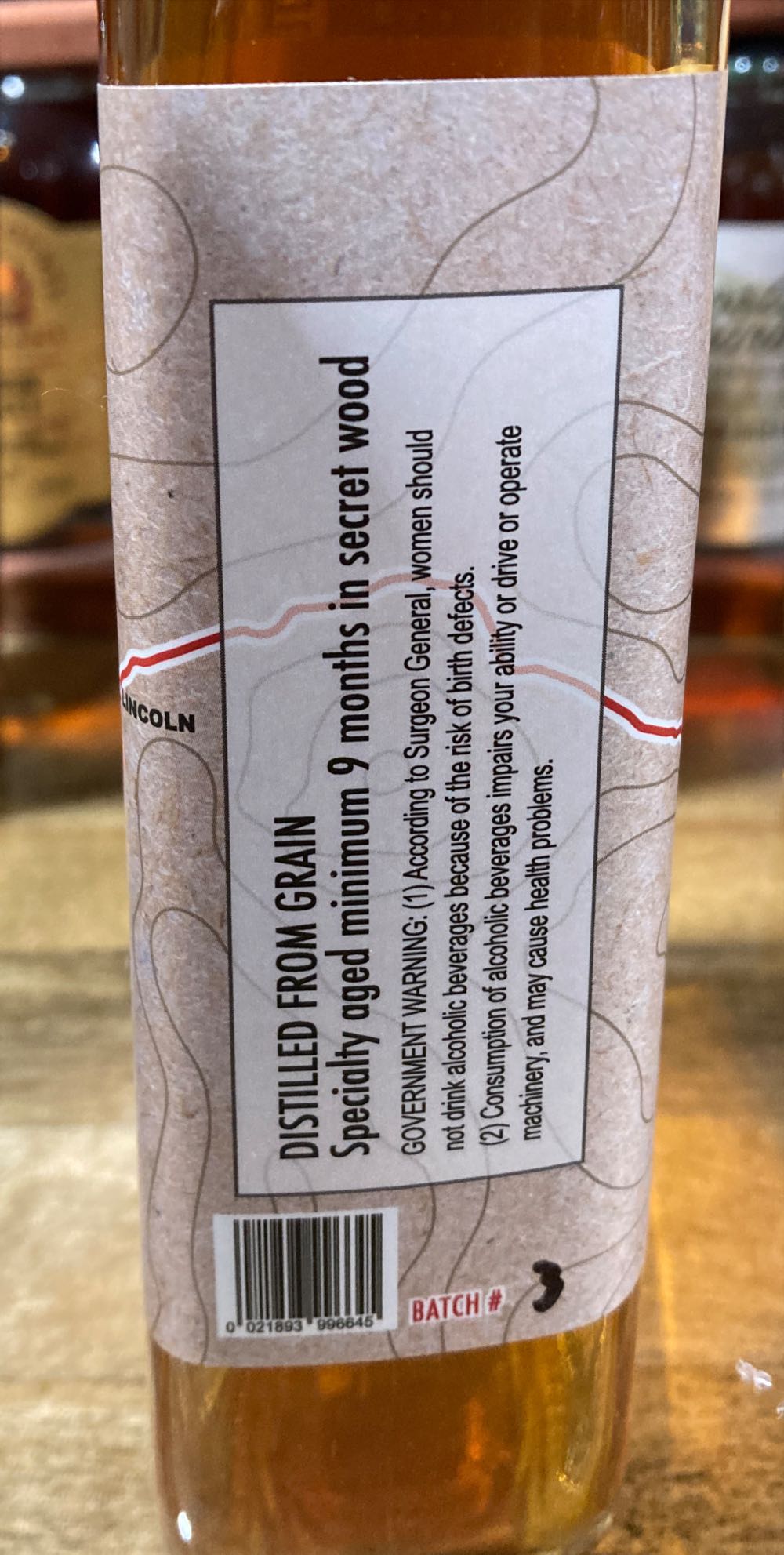 Live Free Kancamagus Whiskey - Live Free Distillery (750 mL) alcohol collectible [Barcode 021893996645] - Main Image 3